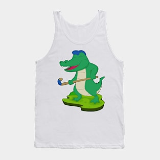 Crocodile Field hockey Hockey stick Tank Top